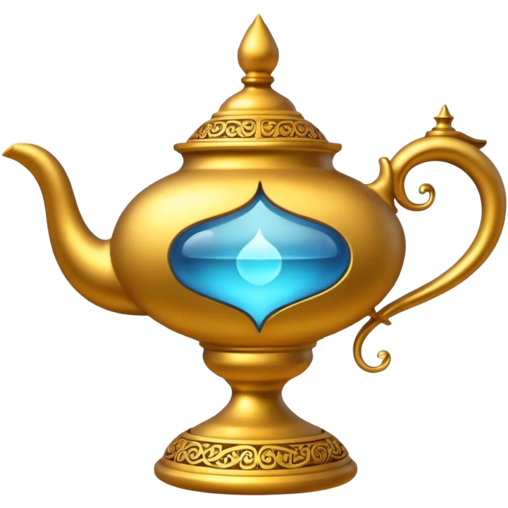 Magic lamp emoji