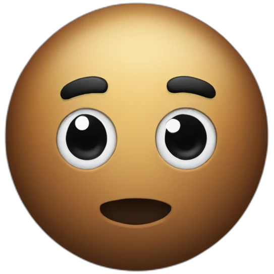 black ball emoji
