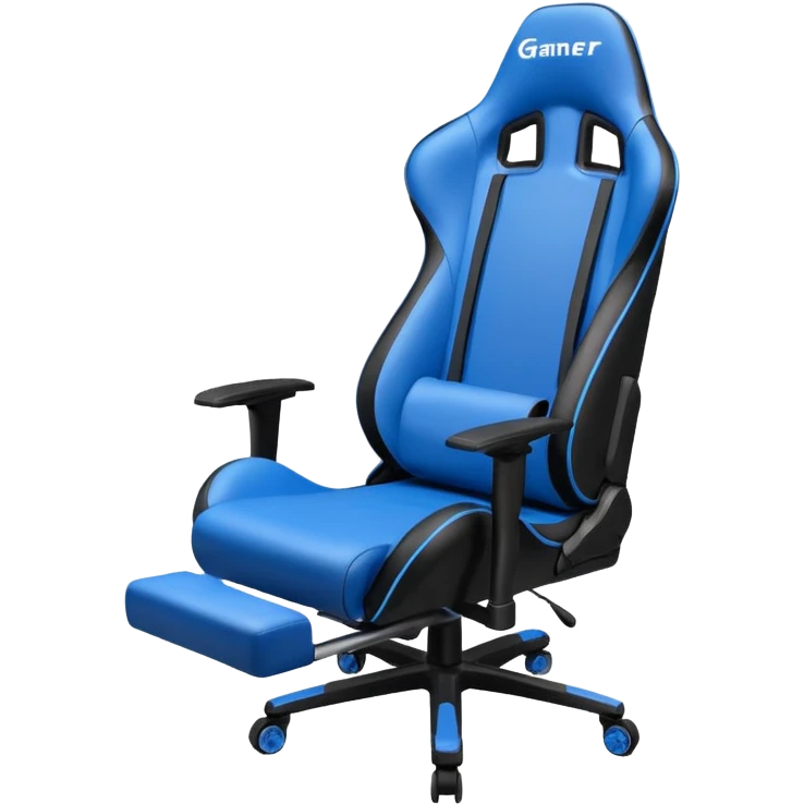 gamer seat blue emoji
