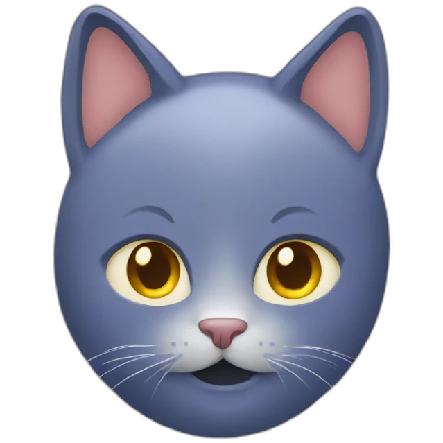 Une personne qui embrasse un chat emoji