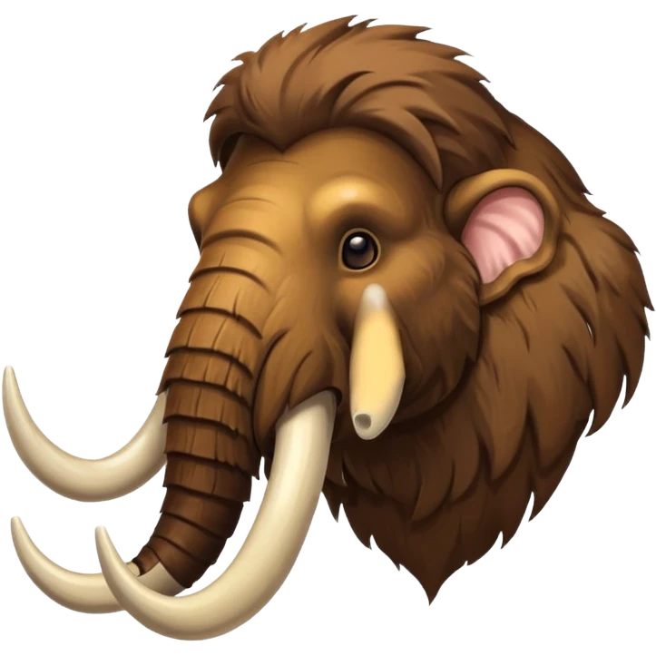 mammoth head emoji