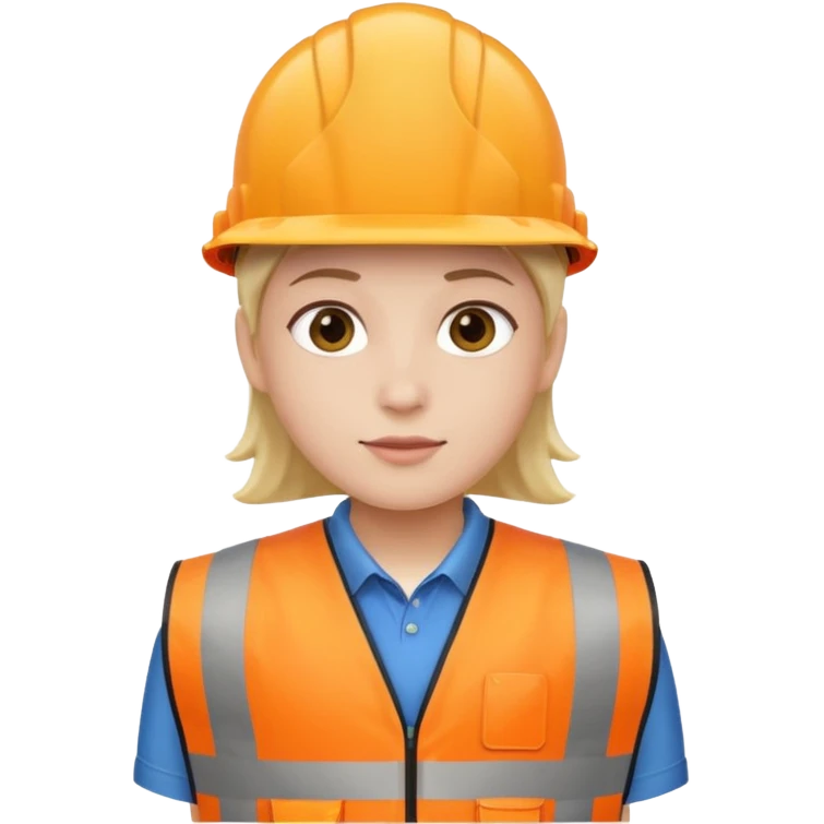 Waste Management, safety vest emoji