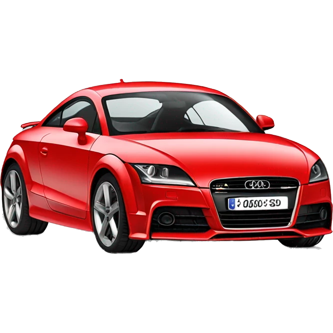 Audi tt red emoji