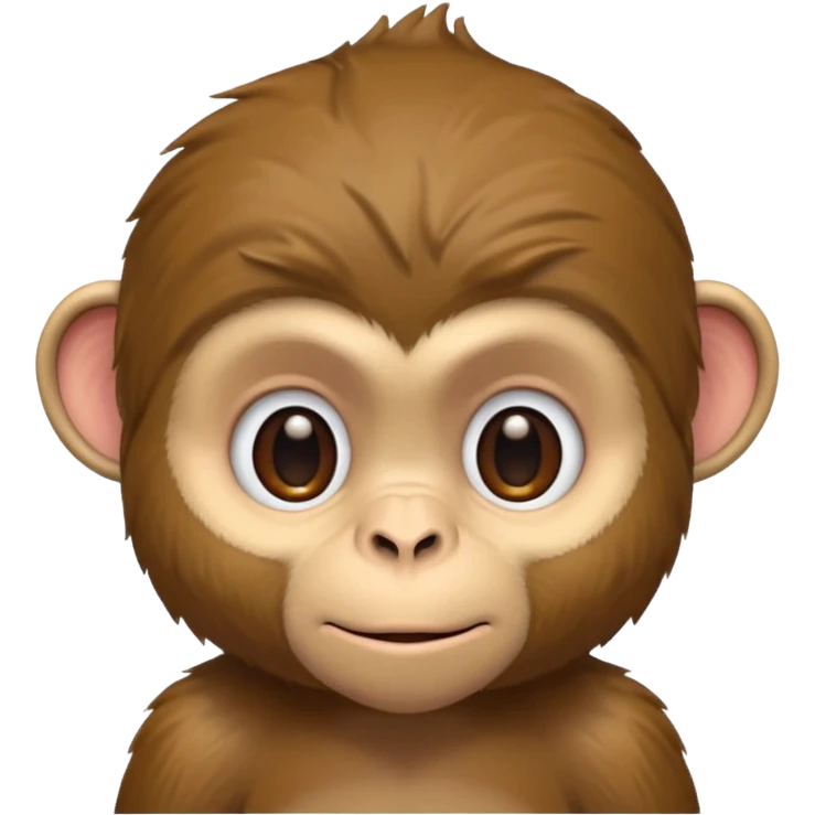 monkey sitting emoji