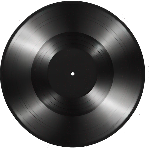 vinyl record emoji