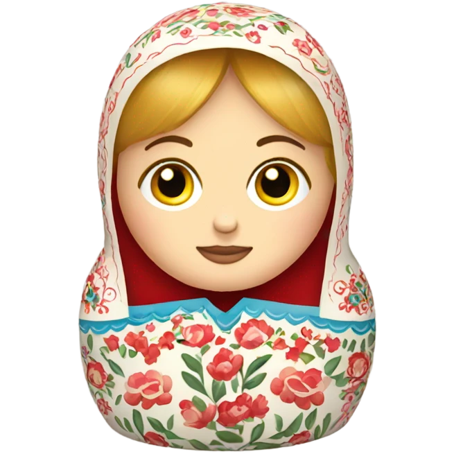 Russian nesting doll emoji