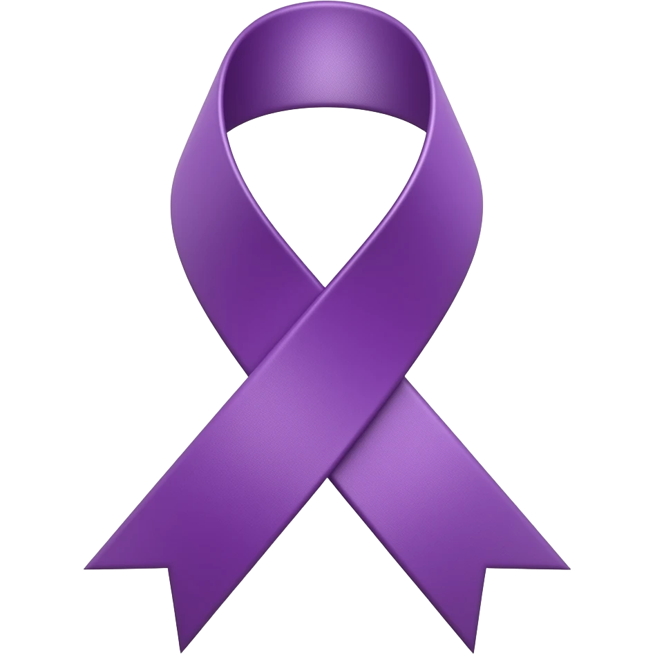 Deja solo el lazo morado que tiene arriba emoji