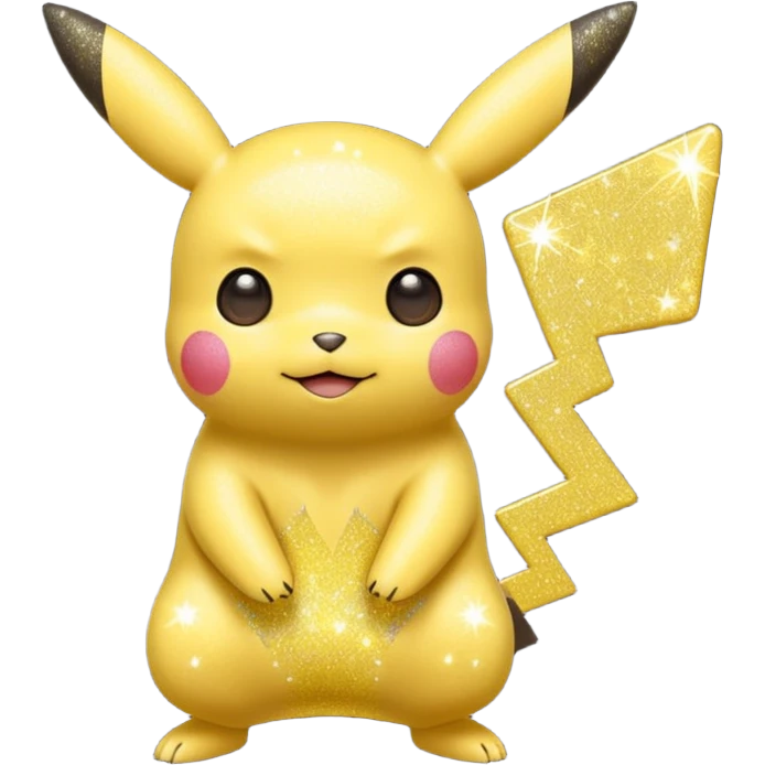 glitter pokemon pikachu emoji