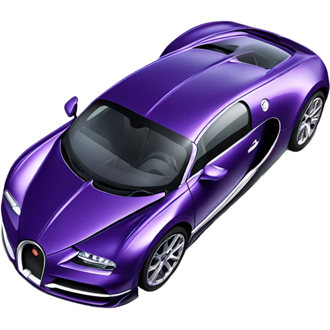 Purple Bugatti  emoji