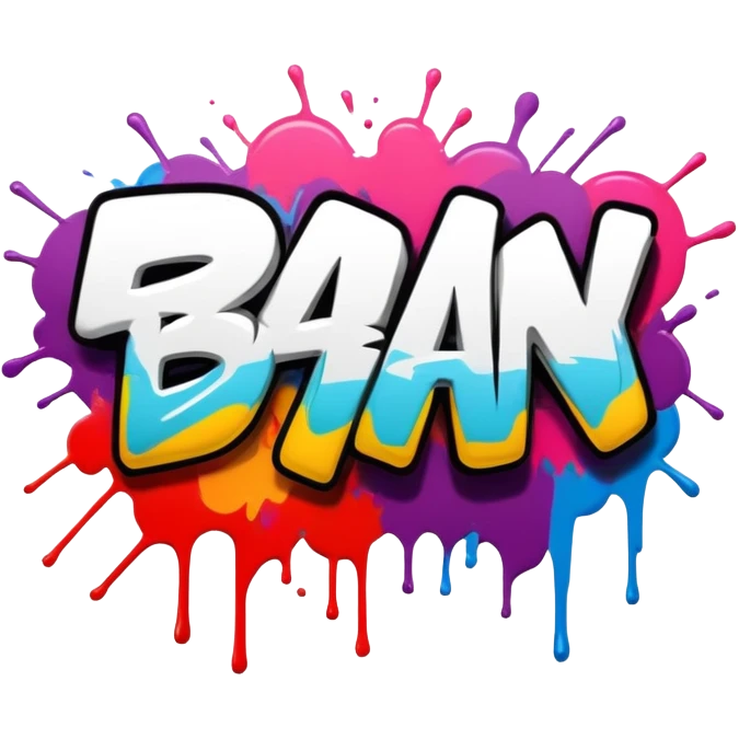 Graffiti word ban emoji