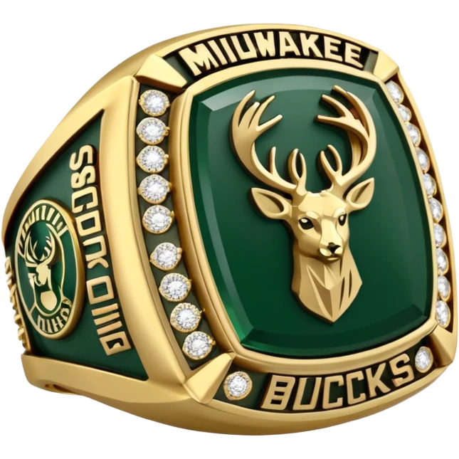 Milwaukee bucks championship ring emoji