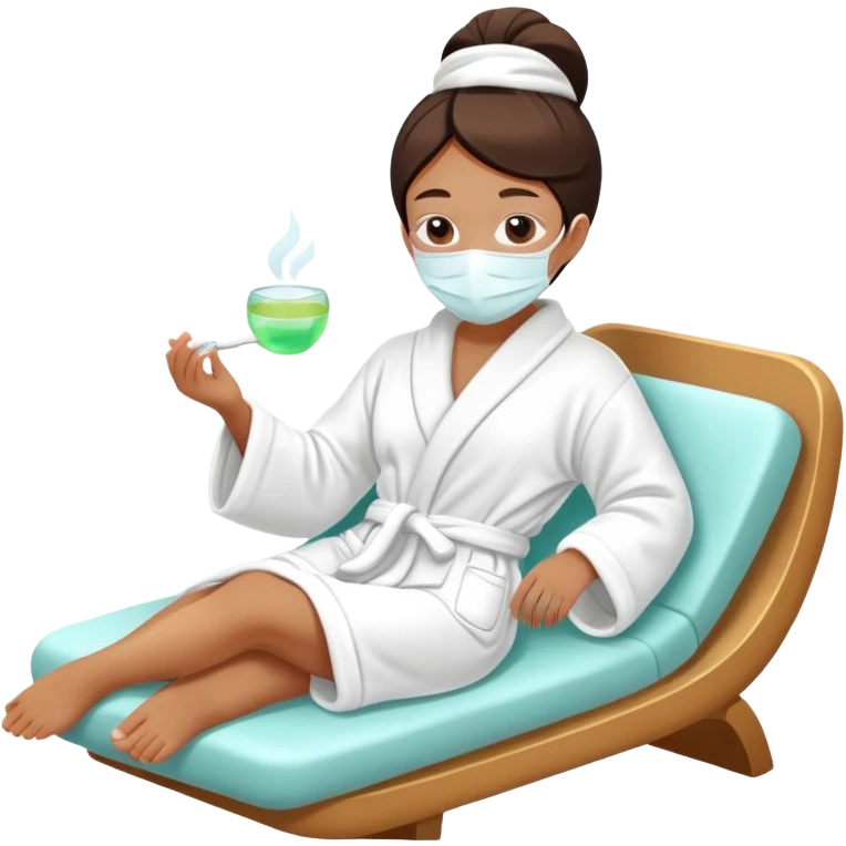 Spa day emoji