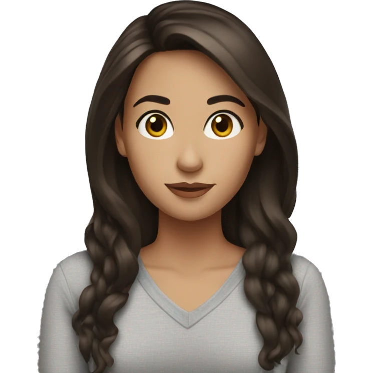 Brunette emoji