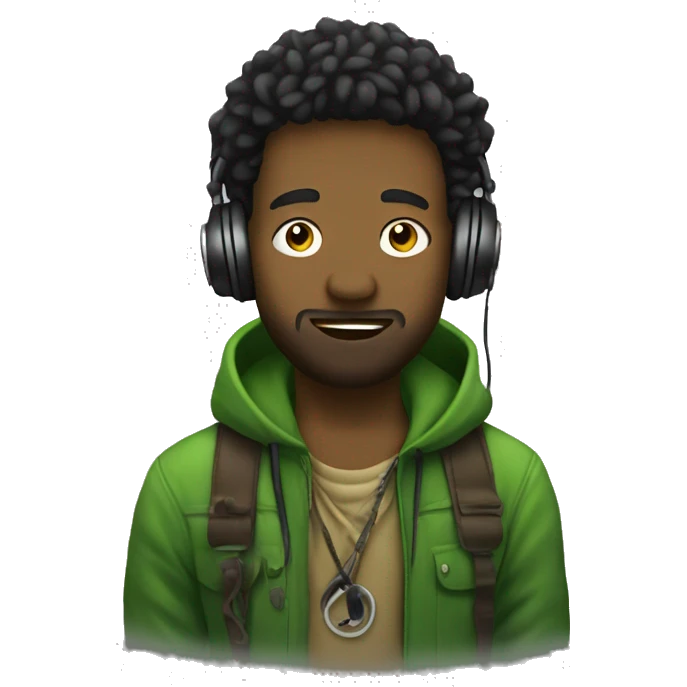 Forest dj dirty music emoji