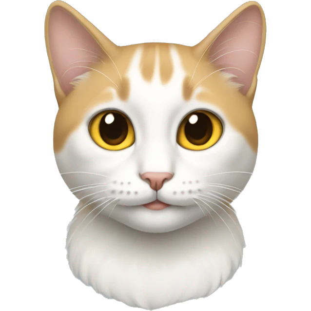 Gato blanco emoji