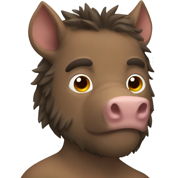 boar man  emoji