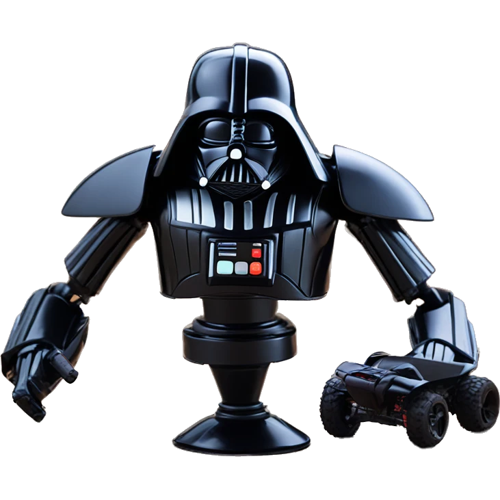 Toy Story Darth Vader themed rc car  emoji