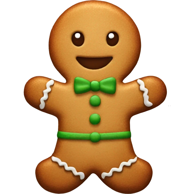 gingerbread cookie emoji