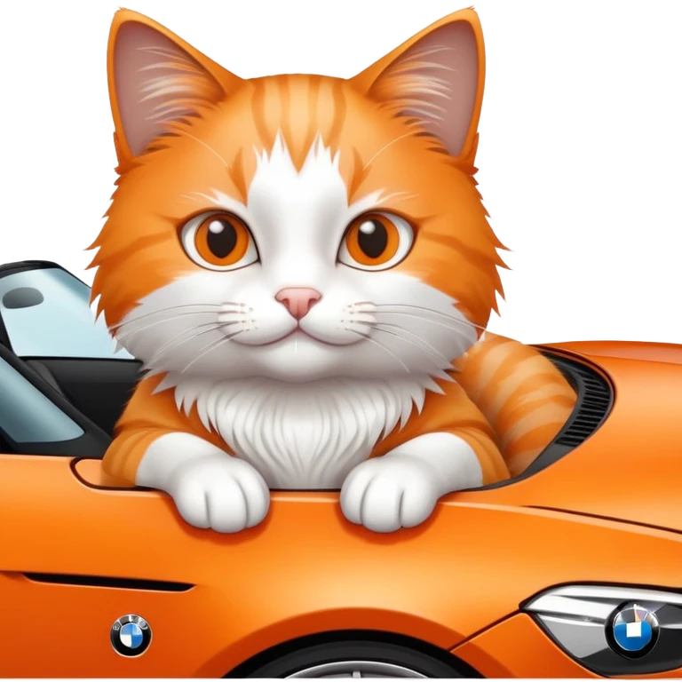 Gatto su bmw emoji