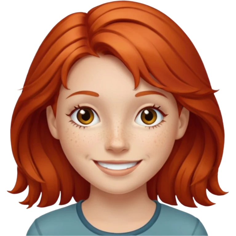 Garota ruiva emoji
