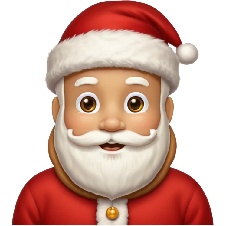 santa gingerbread emoji