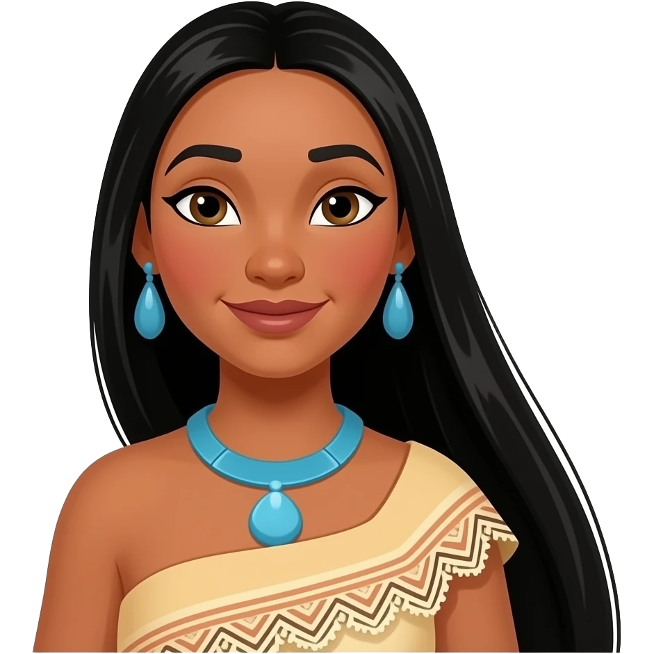 princess pocahontus emoji