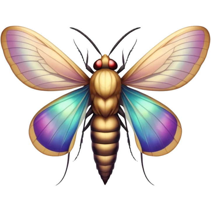 stripper moth emoji
