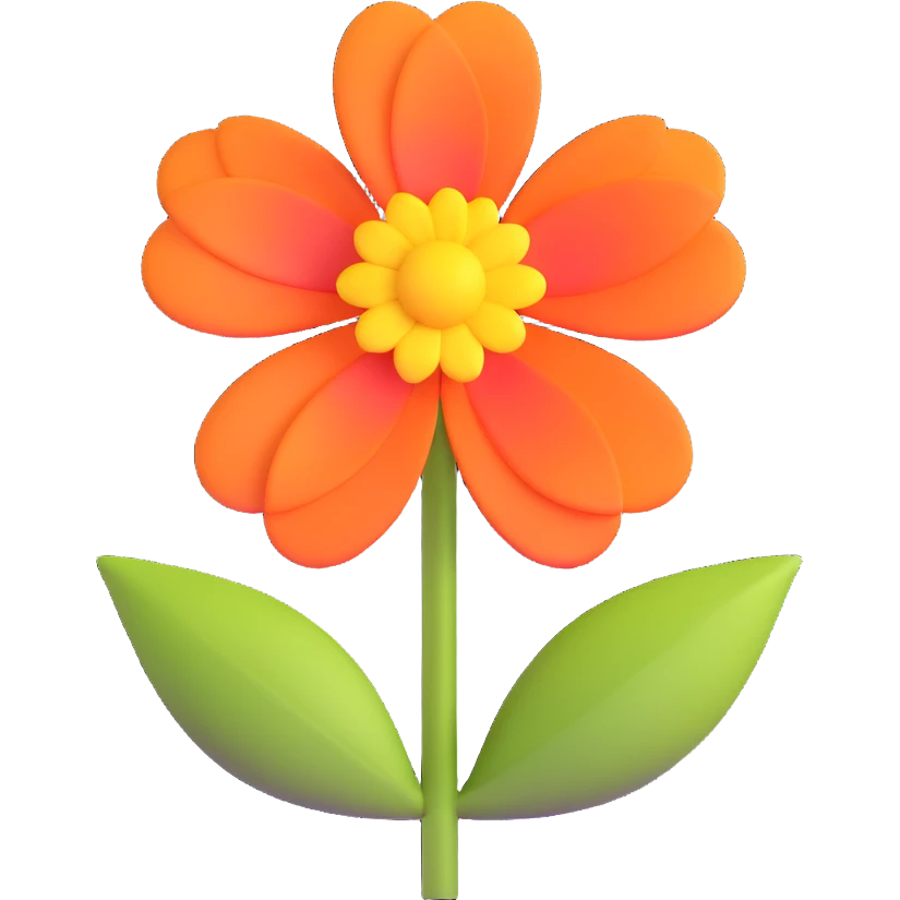 flower emoji