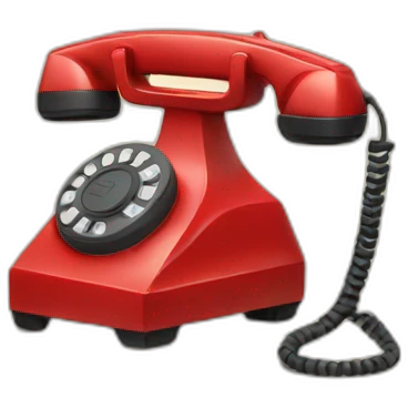 red phone emoji