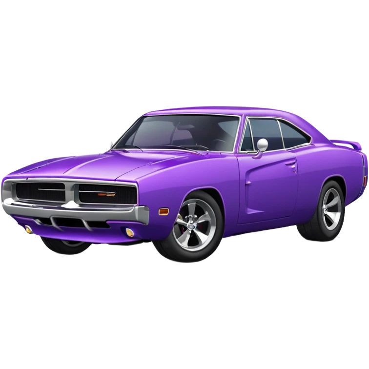 Dodge Charger Purple emoji