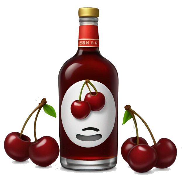 Cherry liquor emoji