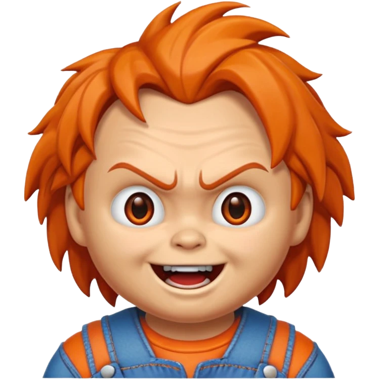 Un emojin de chuky emoji