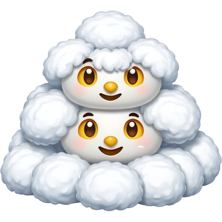  snow accumulate emoji