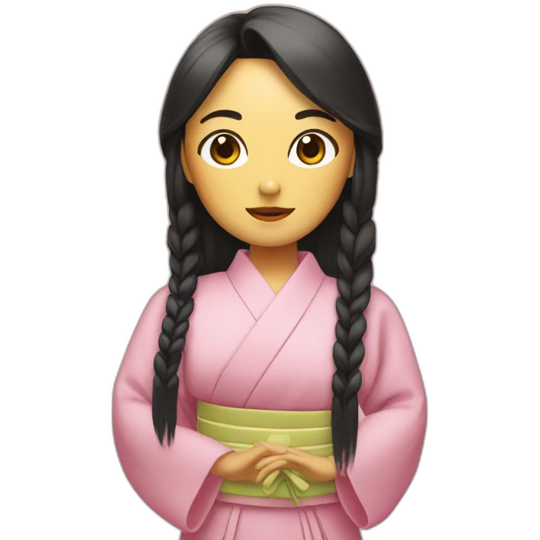 Chica japonesa emoji