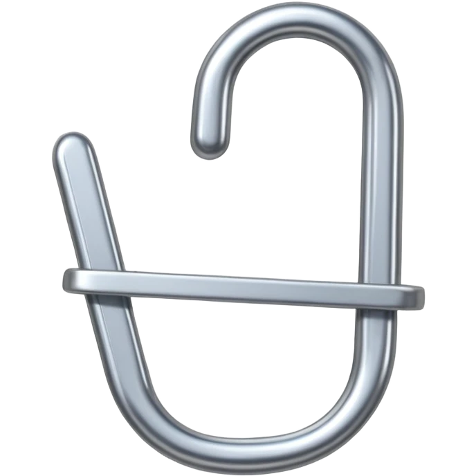 Paper clip emoji