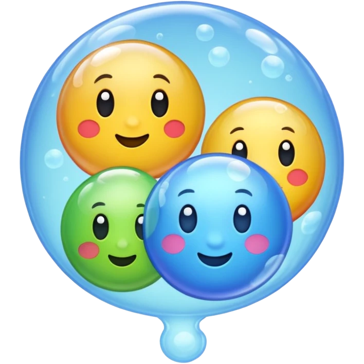 bubble that spells hello emoji