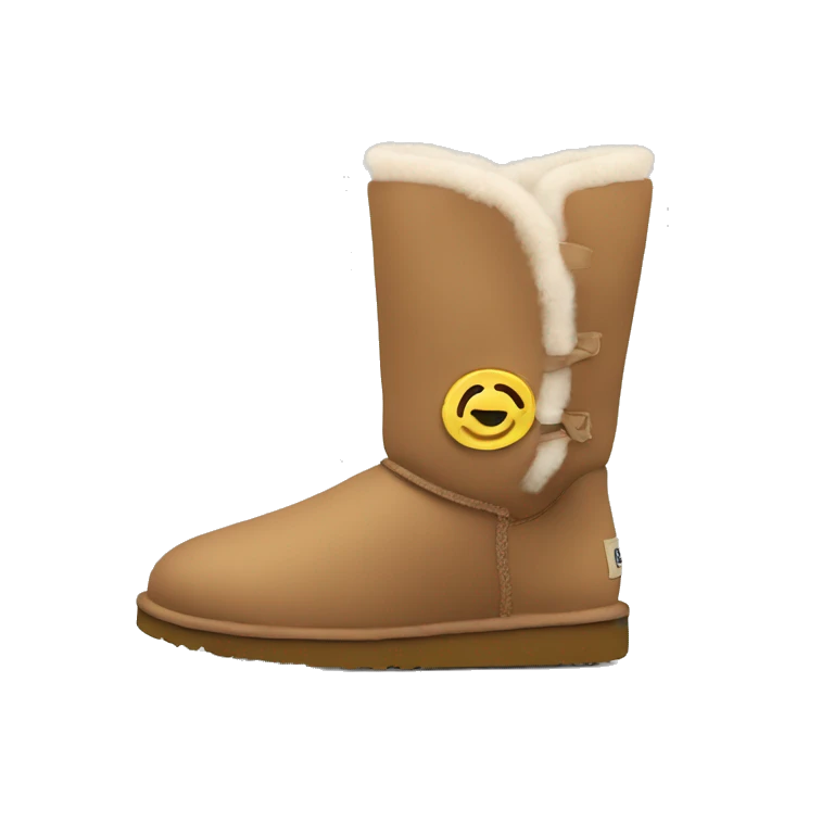 Ugg boots light brown emoji