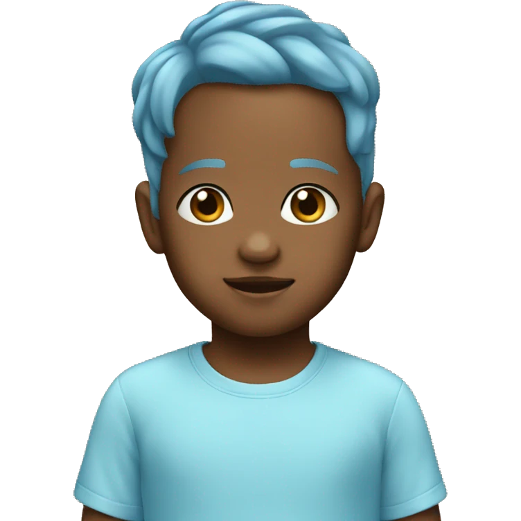 Baby blue emojis emoji