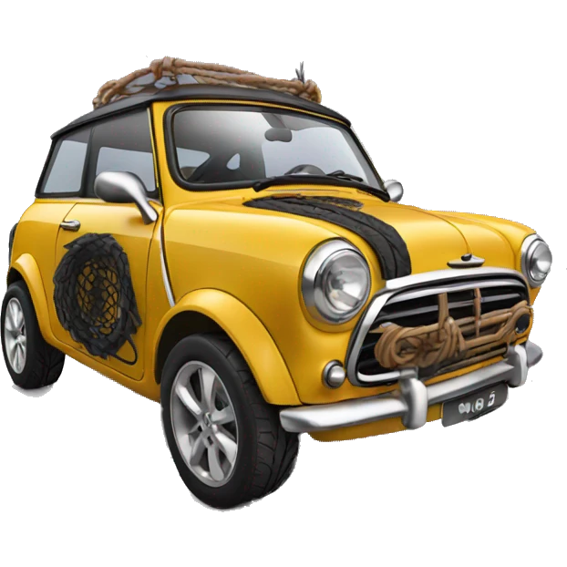 Mini car dreamcatcher emoji