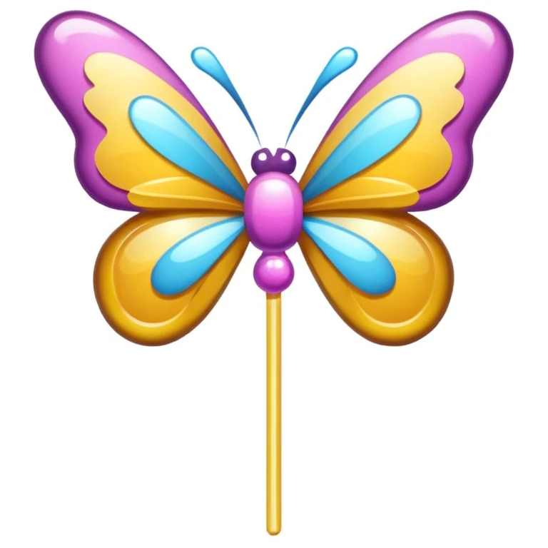 Sucette avec un noeud papillon emoji