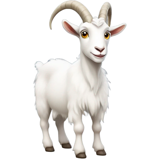 White goat emoji