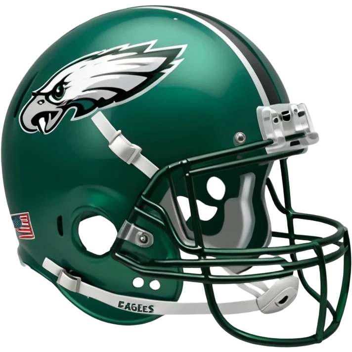 Philadelphia Eagles football helmet emoji emoji
