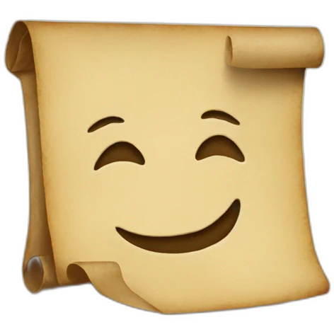 parchment emoji