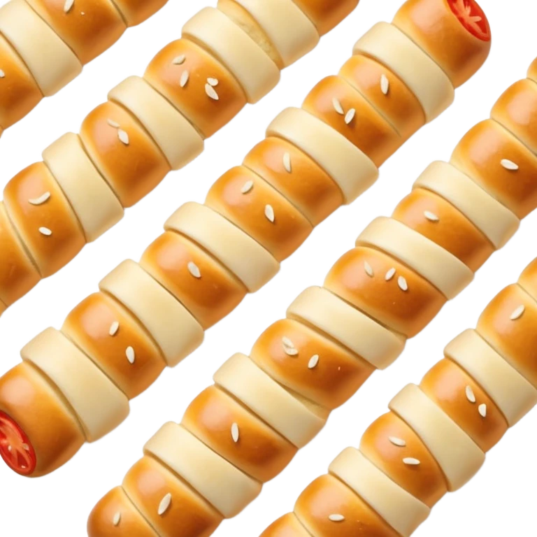 Buttery Dominos garlic bread twists  emoji