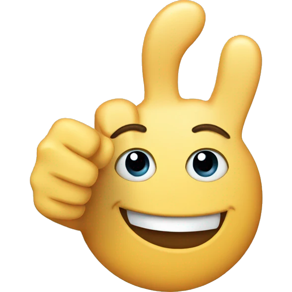 Thumbs up emoji