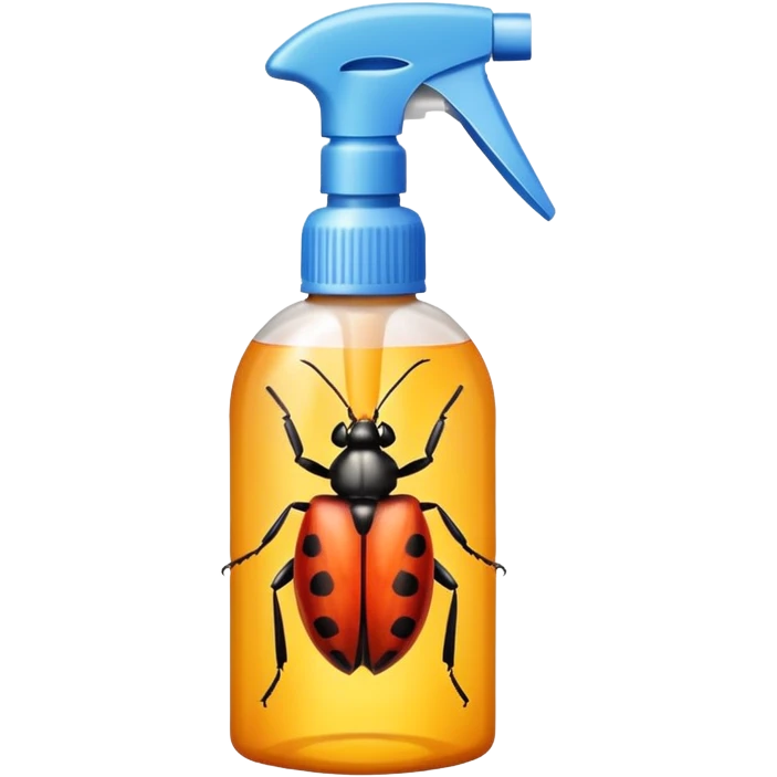 realistic bug killing spray emoji