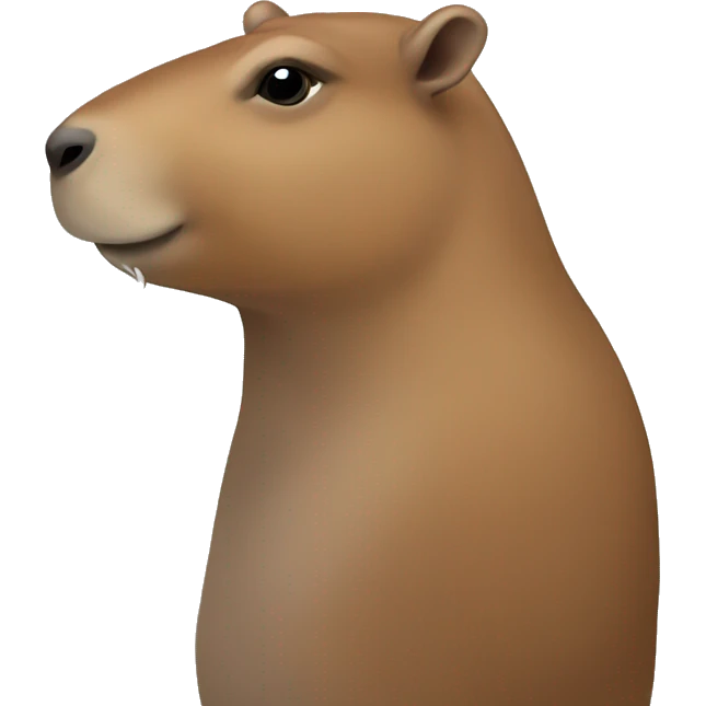 capybara doing GIS emoji