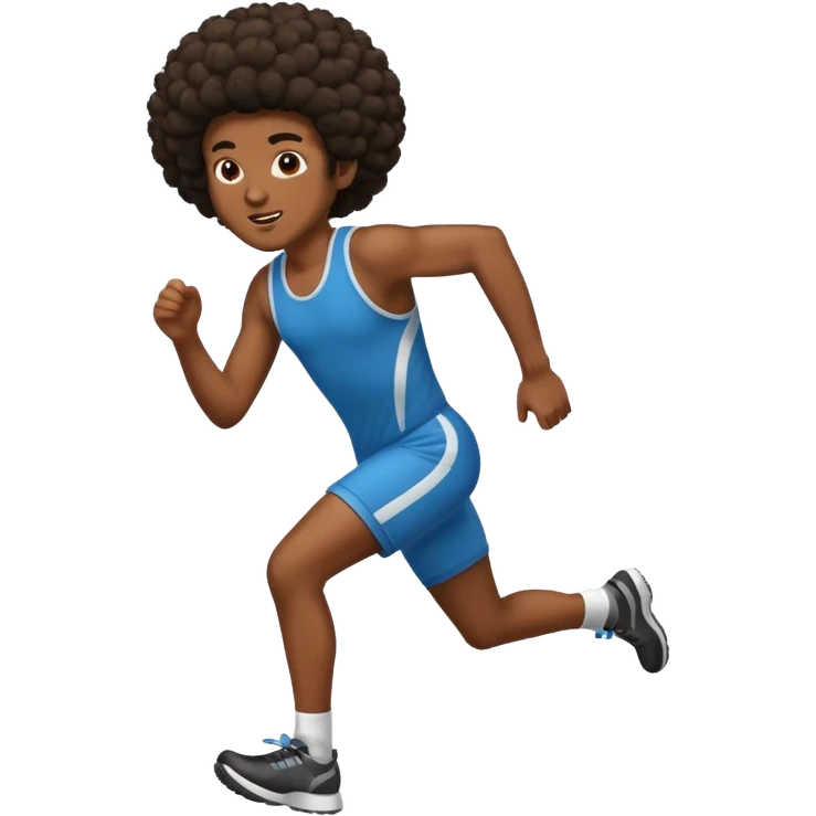 persona afroamericana canada de correr emoji