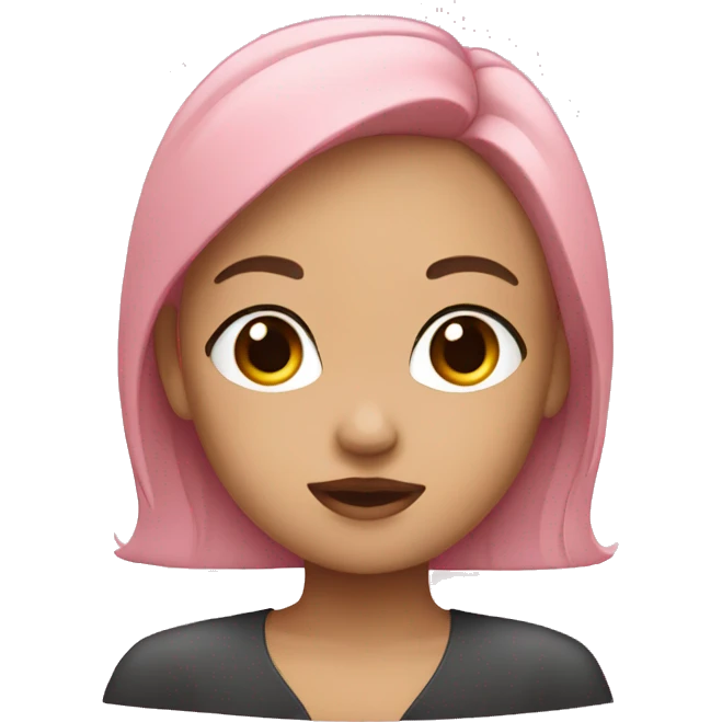 blush girl emoji
