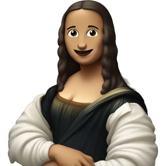 Mona Lisa emoji